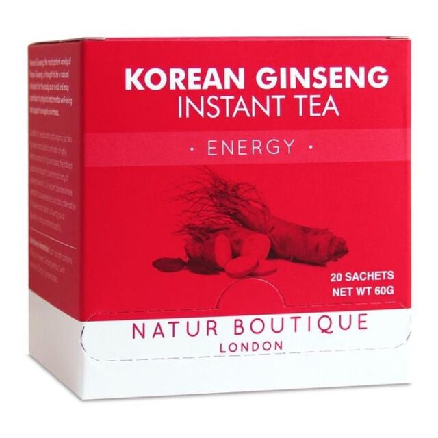 Natur Boutique Ginseng Instant Tea . Energy