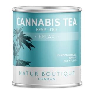 Natur Boutique Cannabis Tea 12 Tea Bags