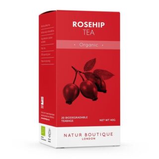 Natur Boutique Organic Rosehip Tea 20 Tea Bags