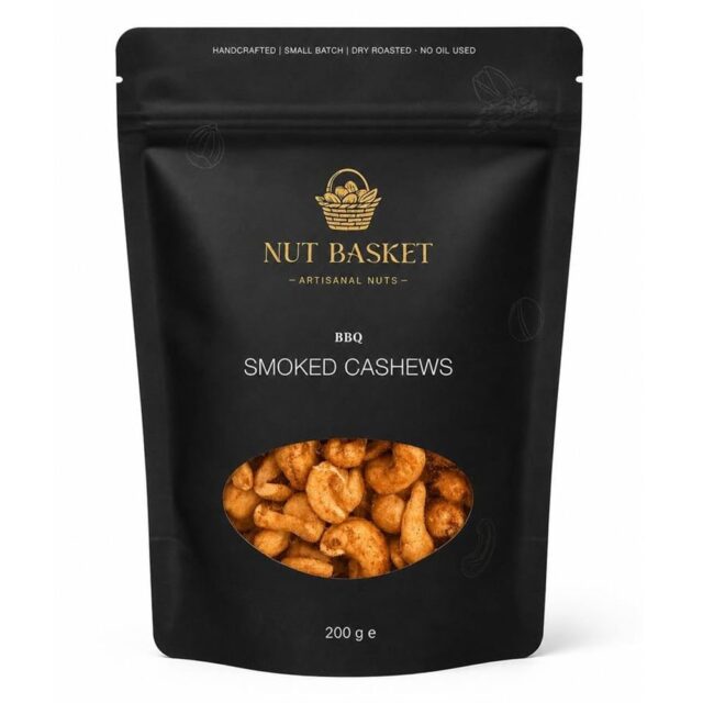 Nut Basket BBQ Smoked Cashews