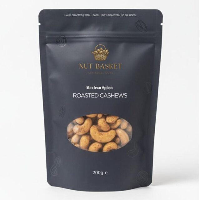 Nut Basket Roasted Cashews Mexican Spices