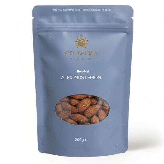 Nut Basket Roasted Almonds Lemon