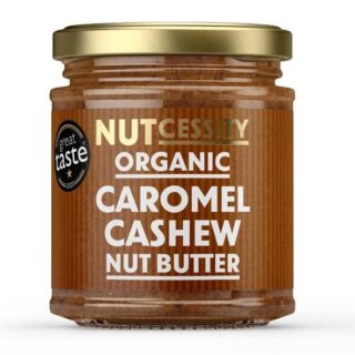 Nutcessity Organic Caromel Cashew Nut Butter 170g [Peanut-Free]