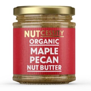 Nutcessity Organic Maple Pecan Nut Butter 170g [Peanut-Free]