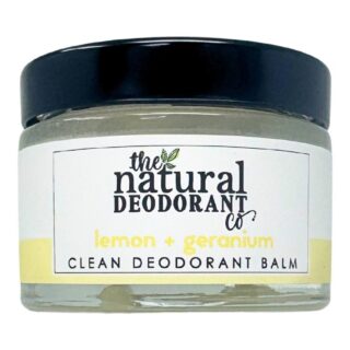 The Natural Deodorant Co. Lemon + Geranium Clean Balm