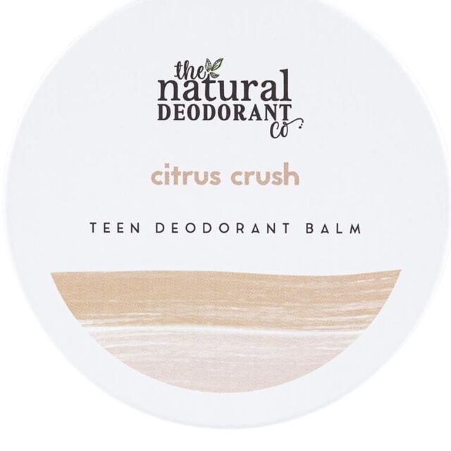 The Natural Deodorant Co. Citrus Crush Teen Balm