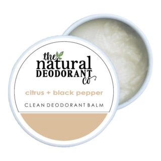 The Natural Deodorant Co. Citrus + Black Pepper Clean Balm