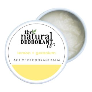 The Natural Deodorant Co. Lemon + Geranium Active Balm