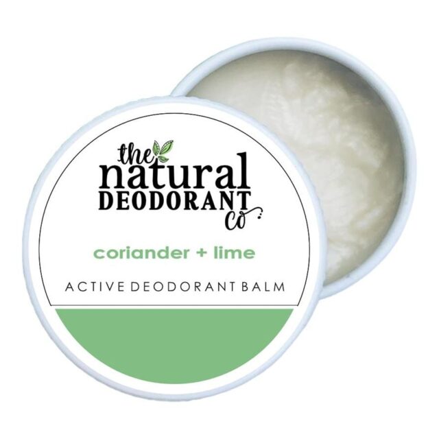 The Natural Deodorant Co. Coriander + Lime Active Balm
