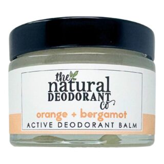 The Natural Deodorant Co. Orange + Bergamot Active Balm