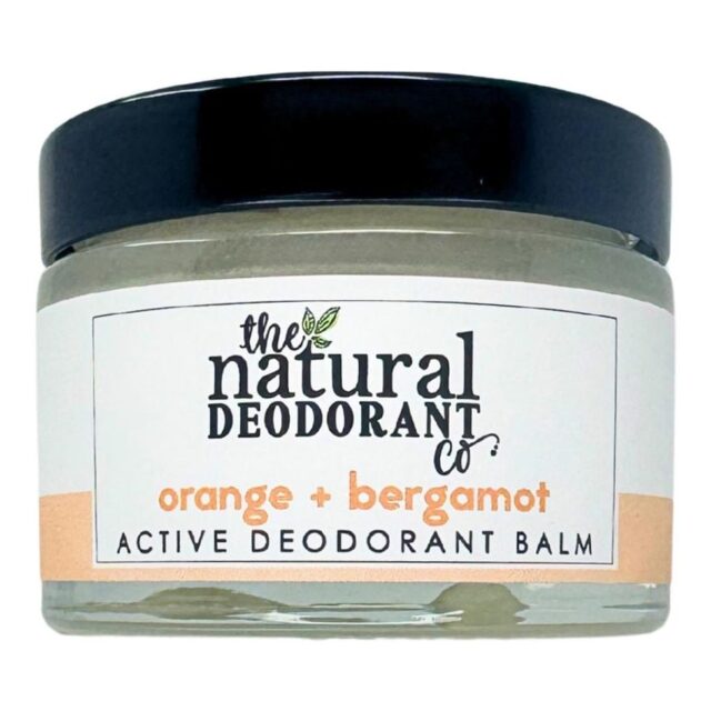 The Natural Deodorant Co. Orange + Bergamot Active Balm