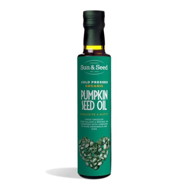 Sun and Seed Organic Pumpkin Seed Oil - Cold Pressed