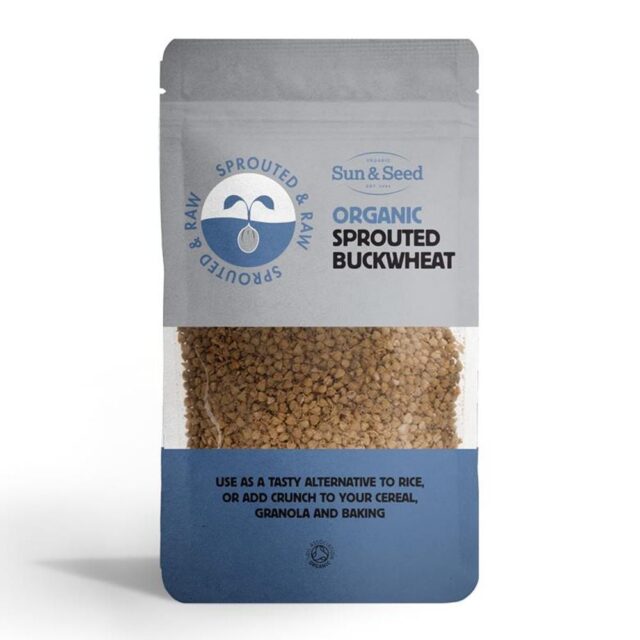 Sun and Seed Organic Sprouted & Raw Buckwheat