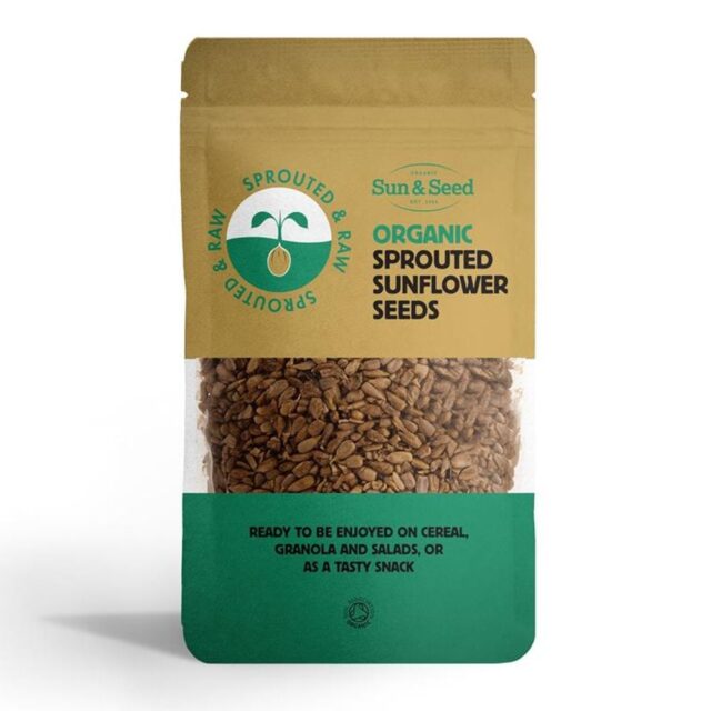 Sun and Seed Organic Sprouted & Raw Sunflower Seeds