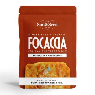 Sun and Seed Organic GF Focaccia Mix Tomato & Oregano