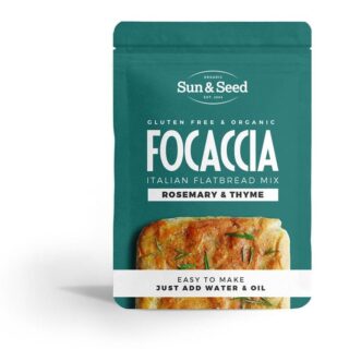 Sun and Seed Organic GF Focaccia Mix Rosemary & Thyme