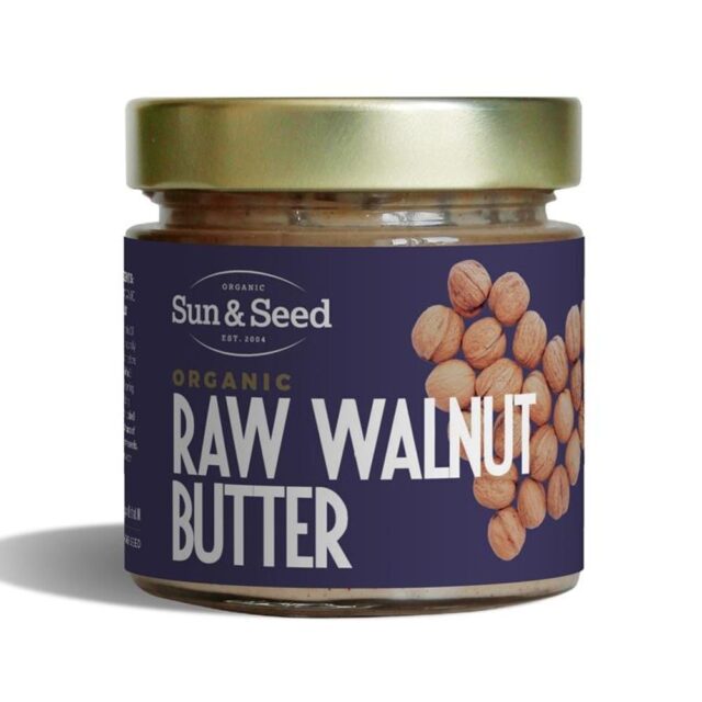 Sun and Seed Organic Raw Walnut Butter