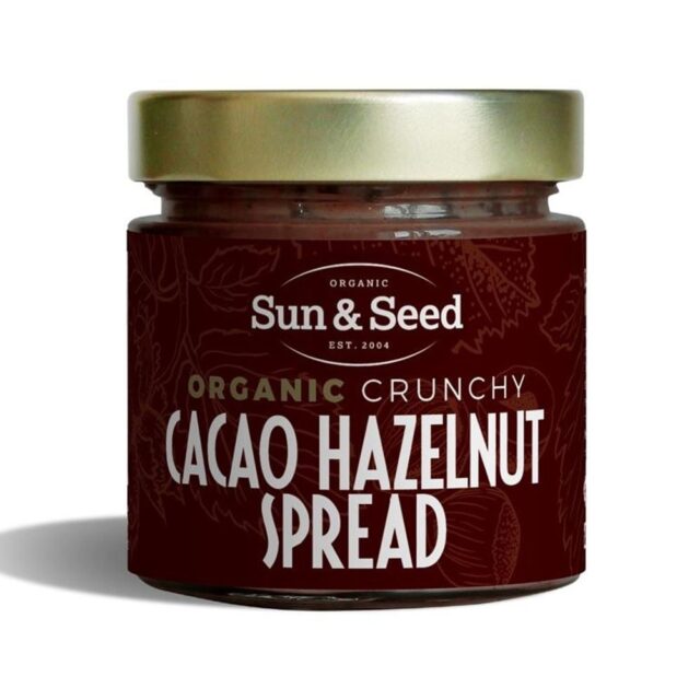 Sun and Seed Organic Crunchy Cacao & Hazelnut Spread