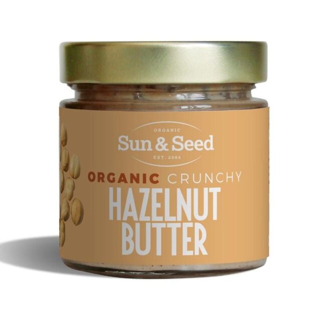 Sun and Seed Organic Hazelnut Crunchy Butter