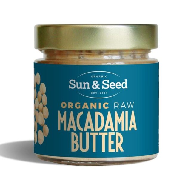 Sun and Seed Organic Raw Macadamia Butter