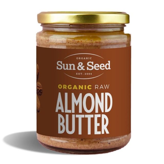 Sun and Seed Organic Raw Almond Butter