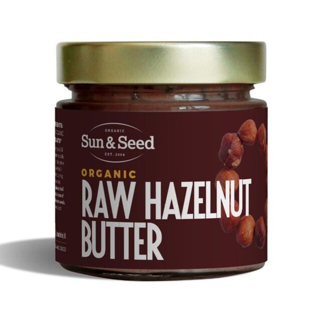 Sun and Seed Organic Raw Hazelnut Butter