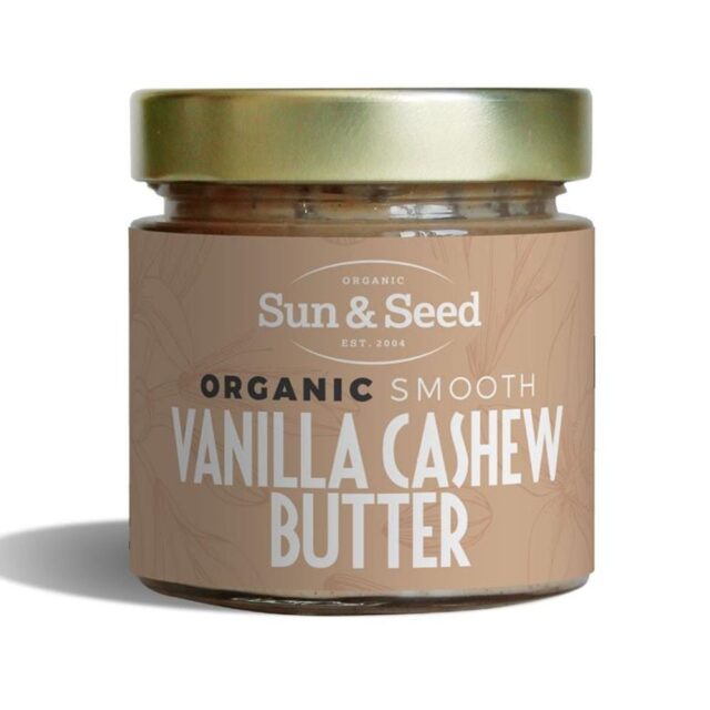 Sun and Seed Organic Raw Cashew & Vanilla Butter