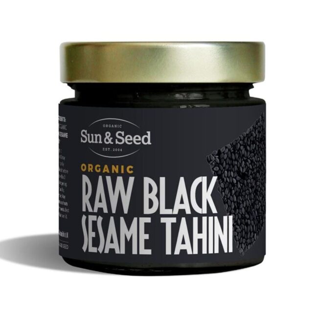 Sun and Seed Organic Raw Black Sesame Tahini