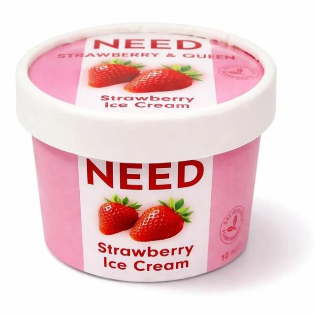 NEED Strawberry Ice Cream 110ml Mini Tub