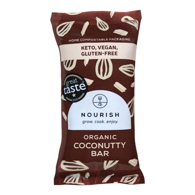 Nourish Grow Cook Enjoy Organic Coconutty Bar
