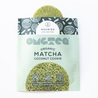 Nourish Grow Cook Enjoy Organic Matcha Coconut Cookie