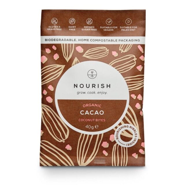 Nourish Grow Cook Enjoy Cacao Coconut Bites