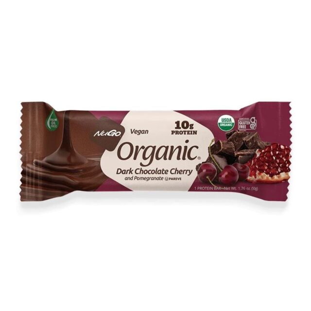 NuGo Organic Dark Chocolate Pomegranate Bar