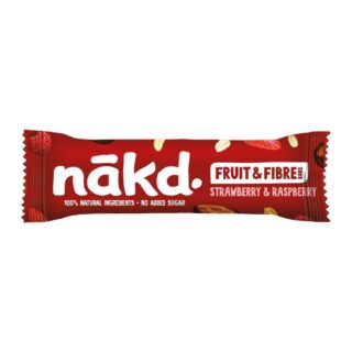 Nakd Fruit & Fibre Strawberry & Raspberry Bar