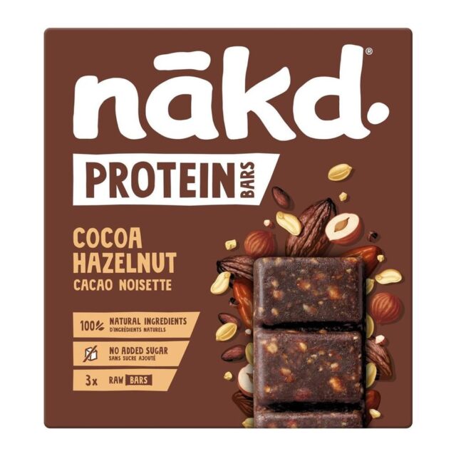 Nakd Protein Cocoa Hazelnut Multipack 3x45g