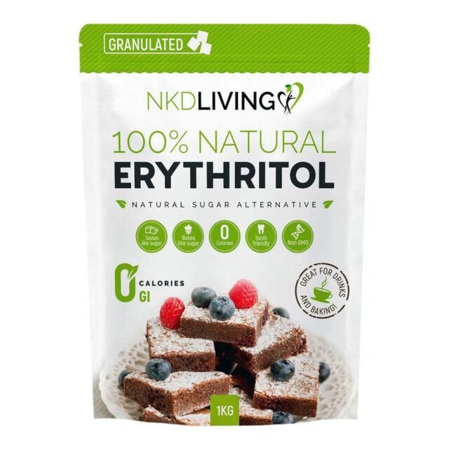 NKD Living Erythritol Granulated Natural 0 Calorie Sweetener