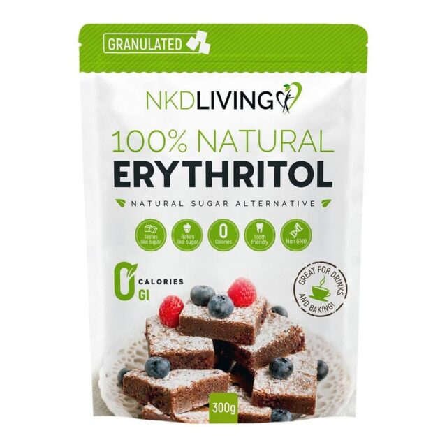 NKD Living Erythritol Granulated Natural 0 Calorie Sweetener
