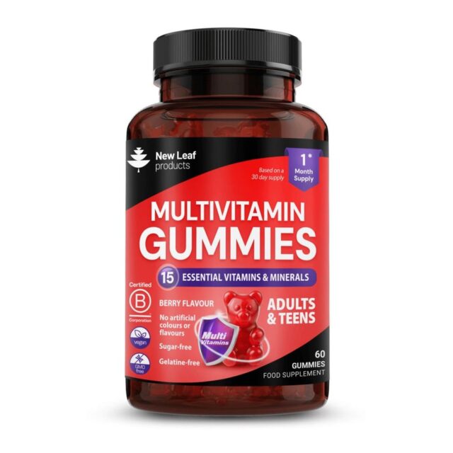 New Leaf Products Multivitamin Gummies For Adults/Teens 60 Gummies