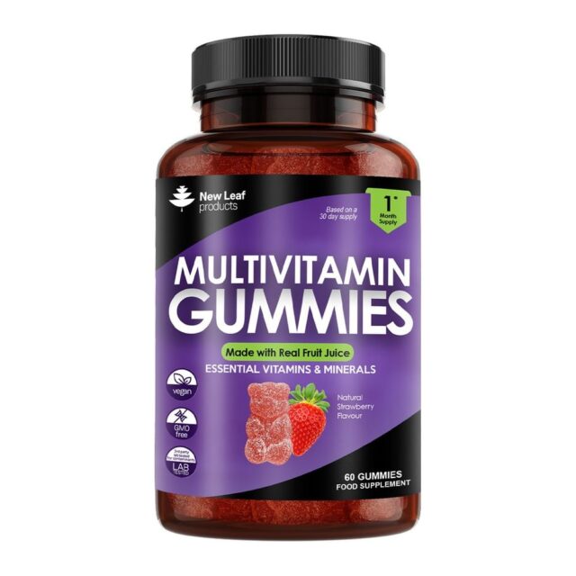 New Leaf Products Multivitamin Coated Gummies For Adults 60 Gummies