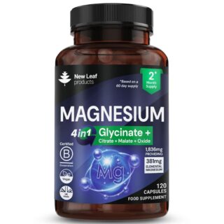 New Leaf Products Magnesium Complex 1836mg Elemental 381mg