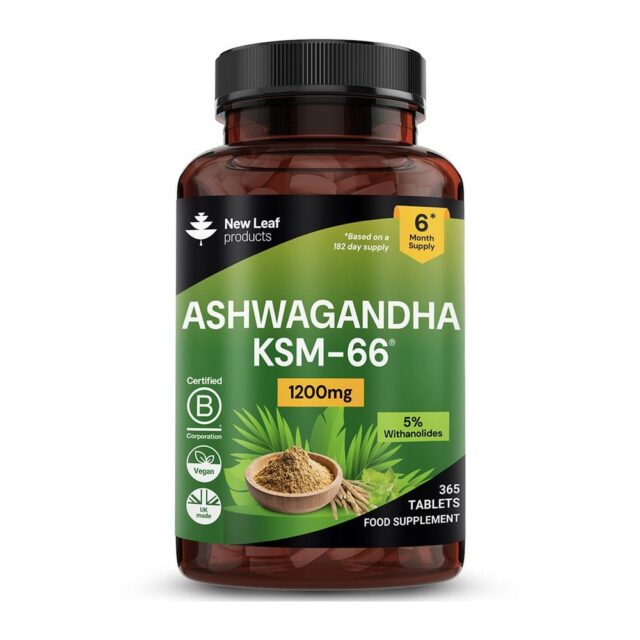 New Leaf Products Ashwagandha KSM-66 1200mg