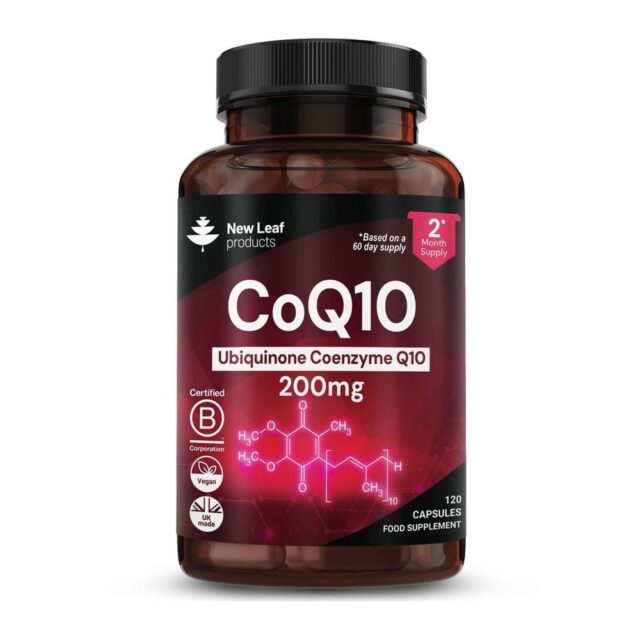 New Leaf Products CoQ10 Capsules - Co Enzyme 200mg