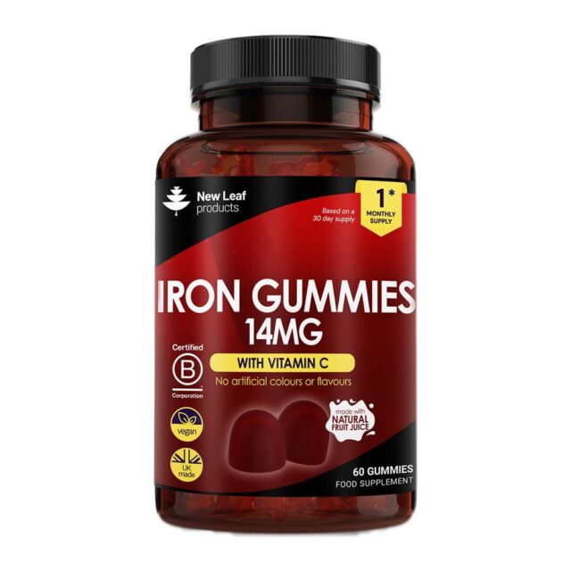 New Leaf Products Iron Gummies Vegan 60 Gummies