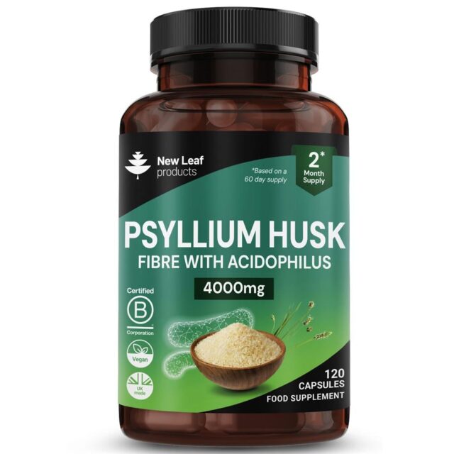 New Leaf Products Psyllium Husk 4000mg