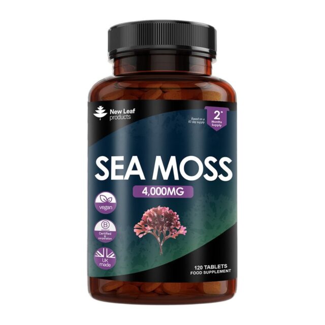 New Leaf Products Sea Moss Tablets 4000mg