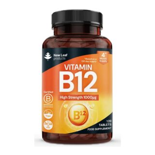 New Leaf Products Vitamin B12 1000mcg Methylcobalamin