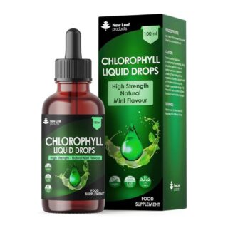New Leaf Products Liquid Chlorophyll Drops 15mg P/S Vegan Food Supplement