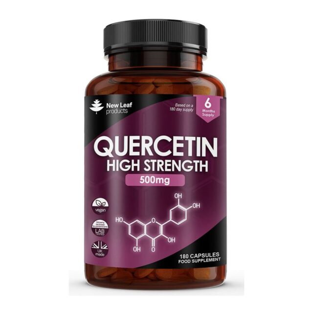 New Leaf Products Quercetin Capsules - 180 Immune Health 500mg