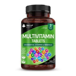 New Leaf Products Multivitamin Plus Iron 23 Essential Vitamin & Minerals