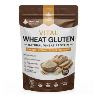 New Leaf Products Vital Wheat Gluten Natural Wheat Protein Powder
